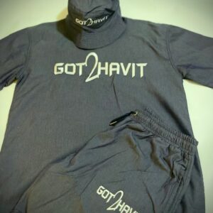 PAPER DENIM SHORT SET With BUCKET HAT