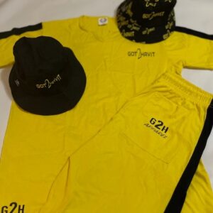 Short Set With Bucket Hat