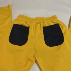 STACK SWEATPANTS EMBROIDERED DESIGN
